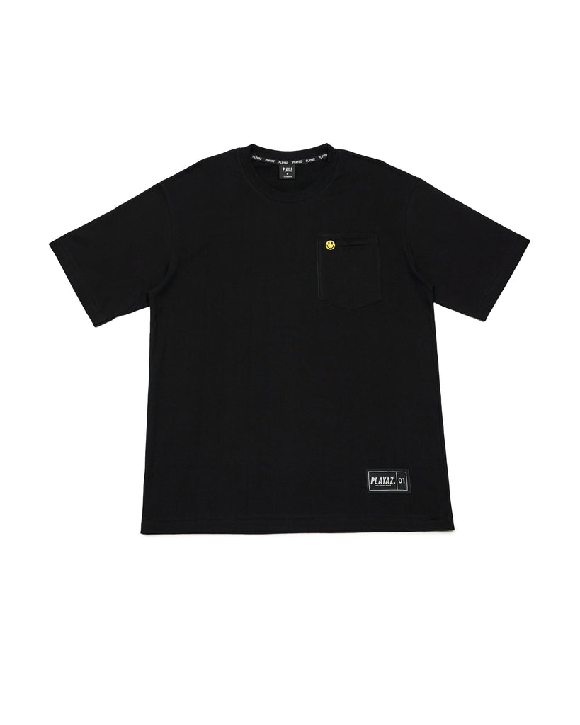 Playaz Smiley Minimalist Pocket Tee