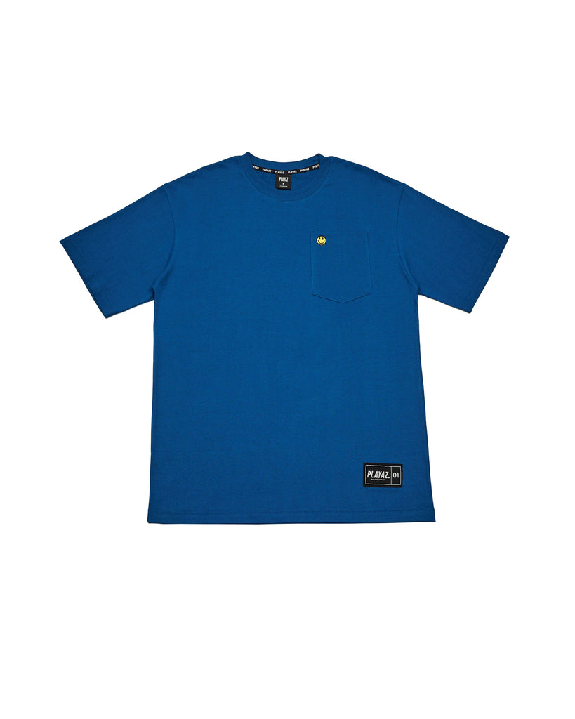 Playaz Smiley Minimalist Pocket Tee