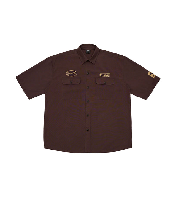 Playaz Working Class Short Sleeve (Brown)