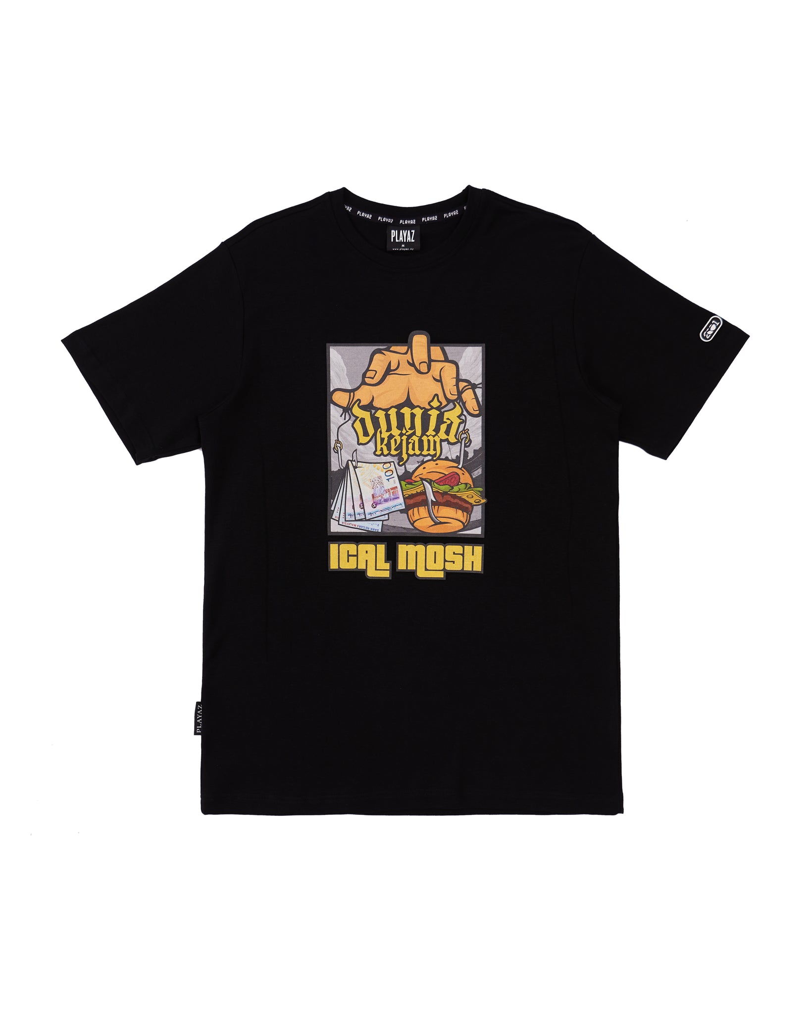 ICAL MOSH X PLAYAZ (DUNIA KEJAM) T-Shirt - PLAYAZ Streetwear