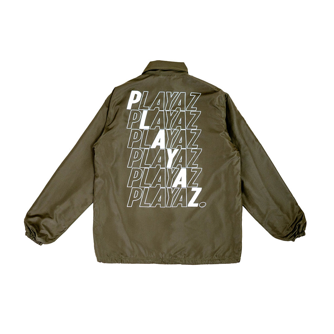 Reflective Coach Jacket - PLAYAZ Streetwear Clothing Store