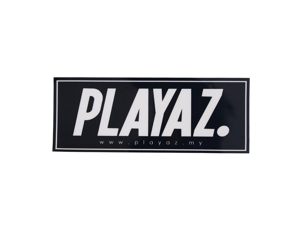 Playaz Car Sticker