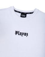 Playaz Gangsta Long Sleeve White - playaz.my