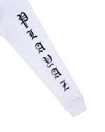 Playaz Gangsta Long Sleeve White - playaz.my