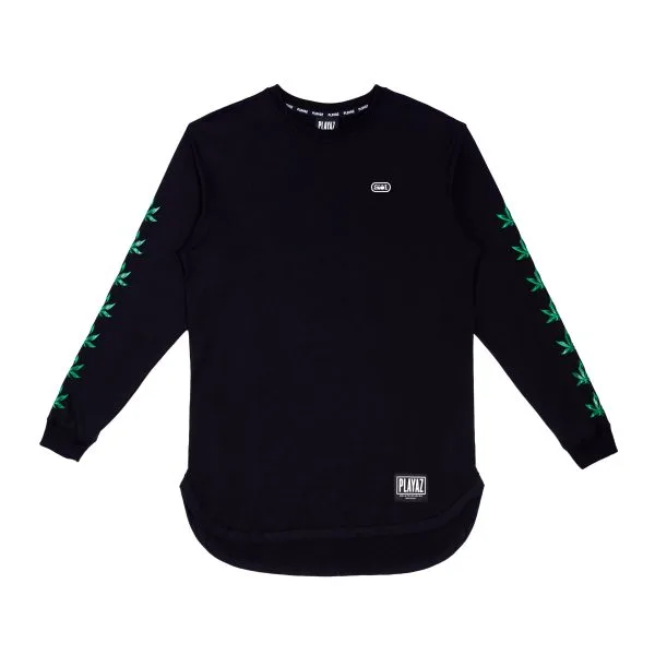 Mantul Long Sleeve Black - playaz.my