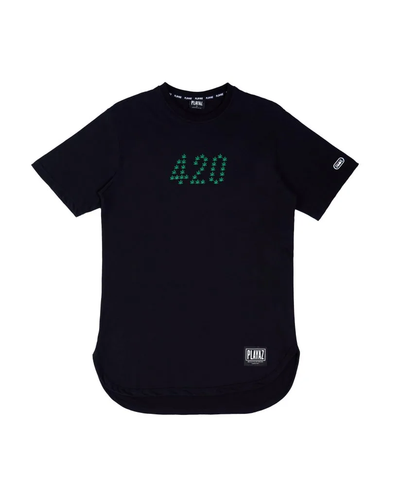 024 Mantul Oval Tee Black - playaz.my