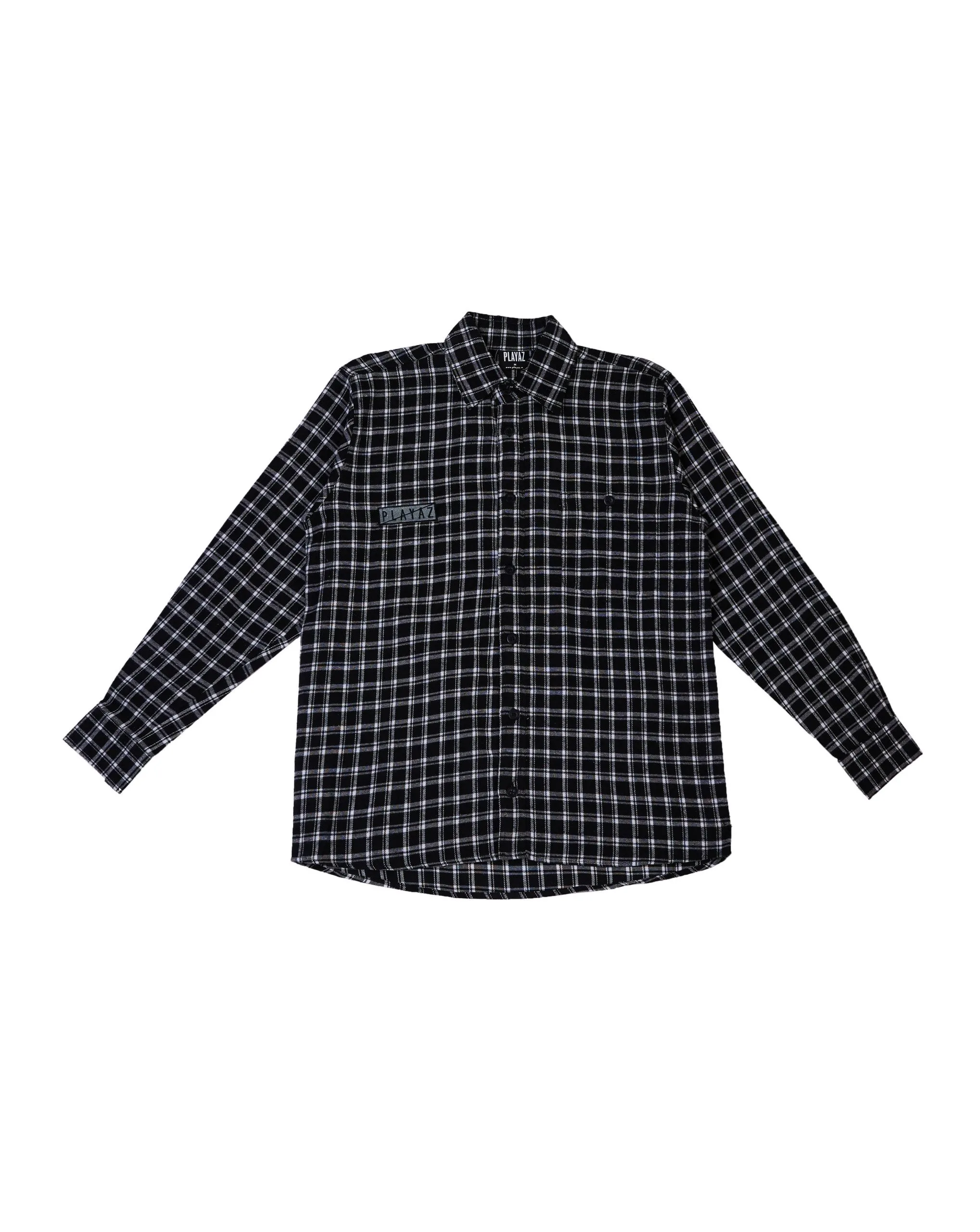 20220404playaz0650 Yin Yang Flannel Shirt - Image 1
