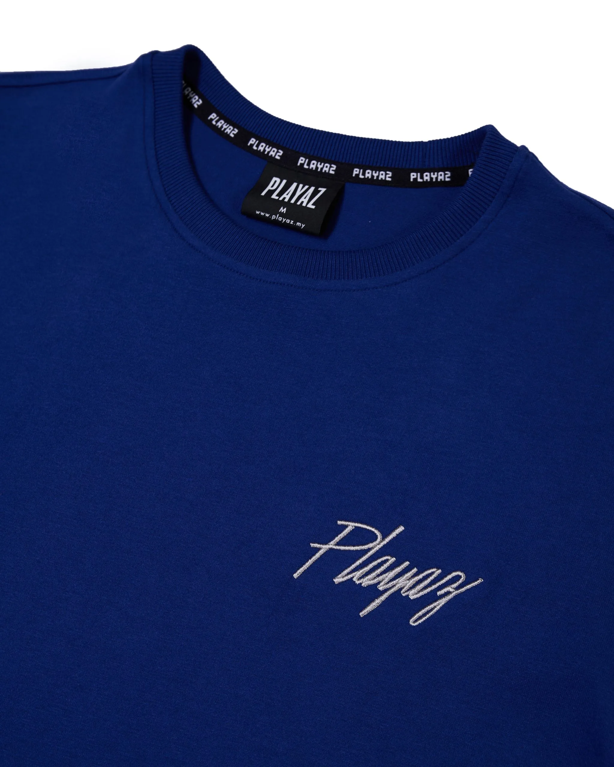 Playaz Autograph Tee Blue - Image 2