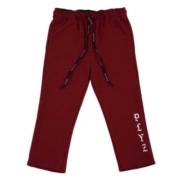 Kidz Plyz Jogger Maroon