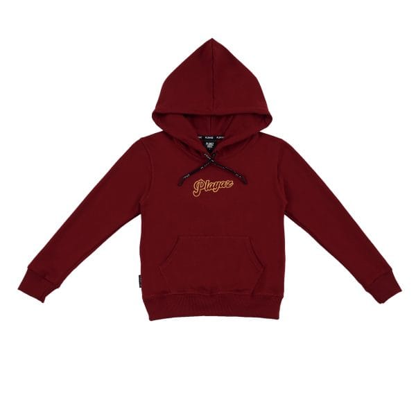 Kidz Baseball Hoodie Maroon