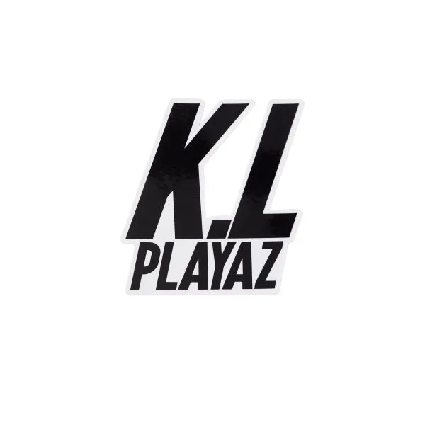 Playaz  K.L Sticker