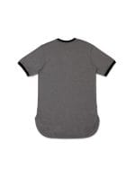 Playaz Baller Ringer Oval Tshirt Grey - Image 3