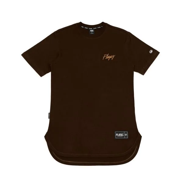 Playaz Autograph Tee Brown
