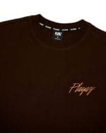 Playaz Autograph Tee Brown - Image 2