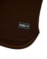 Playaz Autograph Tee Brown - Image 3