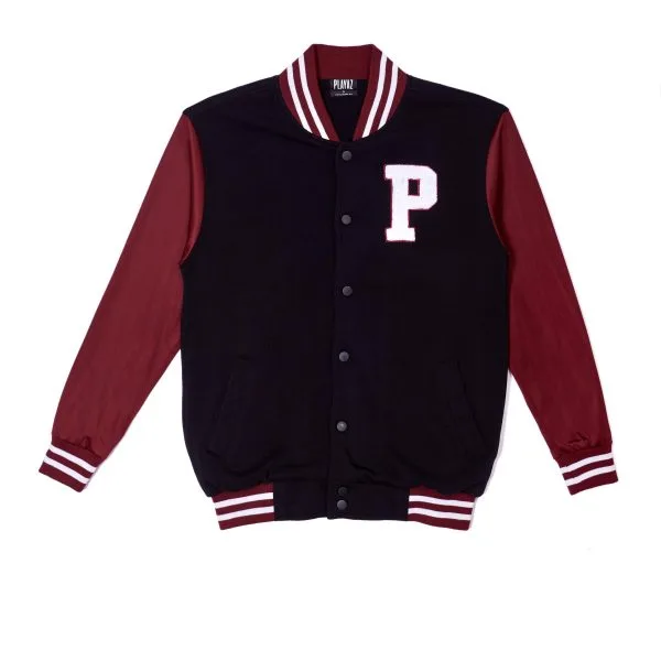 CAPITAL P VARSITY JACKET - playaz.my