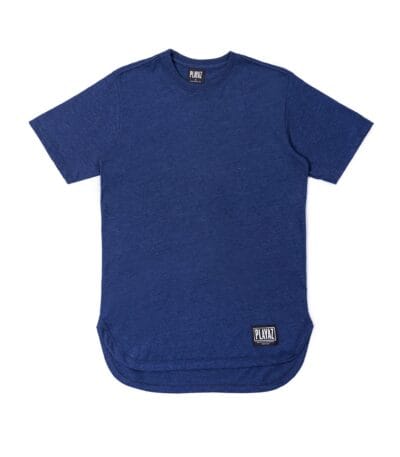 RETRO BLUE PLAIN TEE - playaz.my