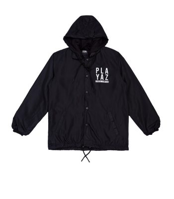 REFLECTIVE HOODIE COACH JACKET - playaz.my