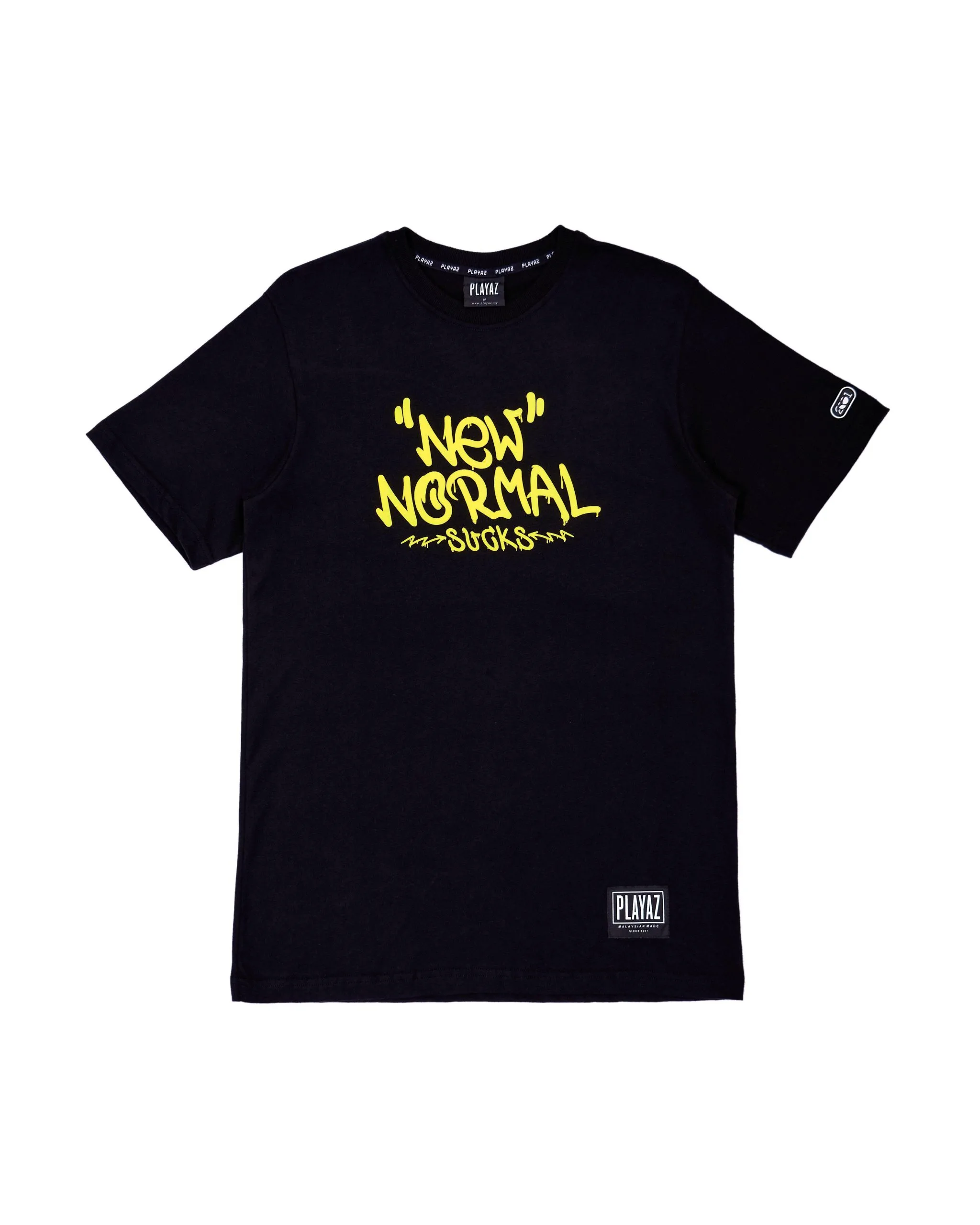 NEW NORMAL SUCKS BLACK - playaz.my