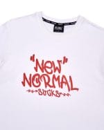 NEW NORMAL SUCKS WHITE - playaz.my