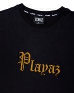 Playaz Plata Oval Tee Black - playaz.my