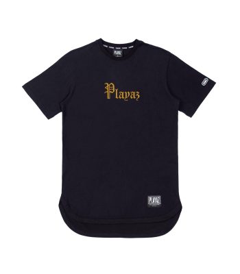 Playaz Plata Oval Tee Black - playaz.my