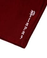 Playaz Plata Shorts Maroon - playaz.my