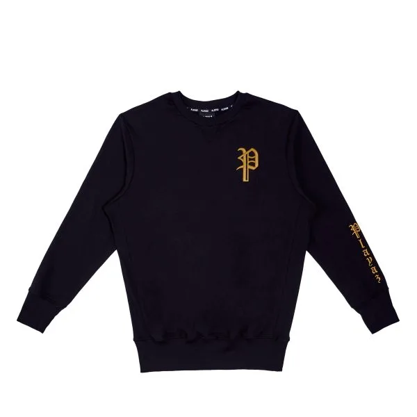 Playaz P Sweatshirt Black - playaz.my
