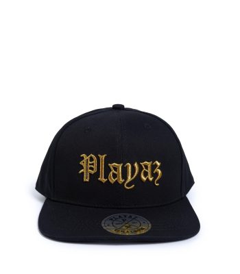 Playaz Plata Snapback Black - playaz.my