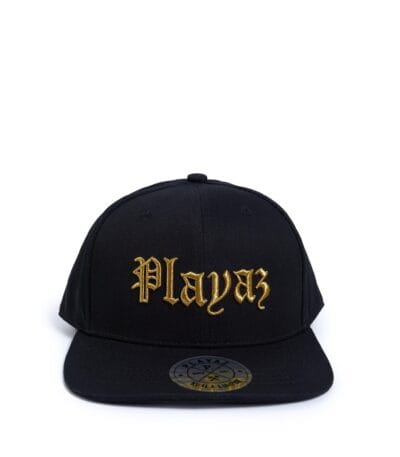 Playaz Plata Snapback Black - playaz.my