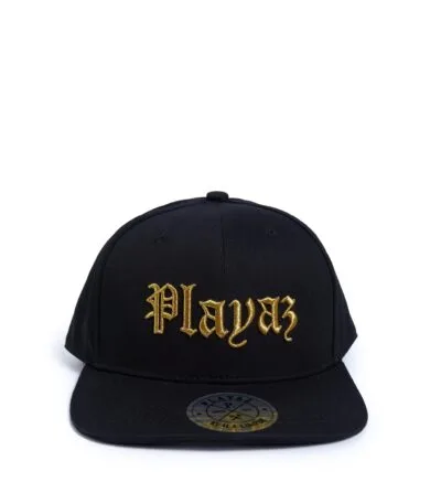 Playaz Plata Snapback Black - playaz.my
