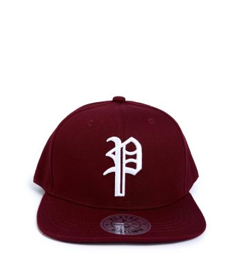 Playaz P Snapback Maroon - playaz.my