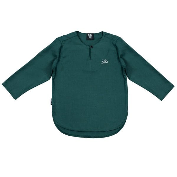 Kidz Kurta Jawi Dark Green