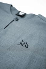 Kidz Kurta Jawi Dark Grey - Image 3