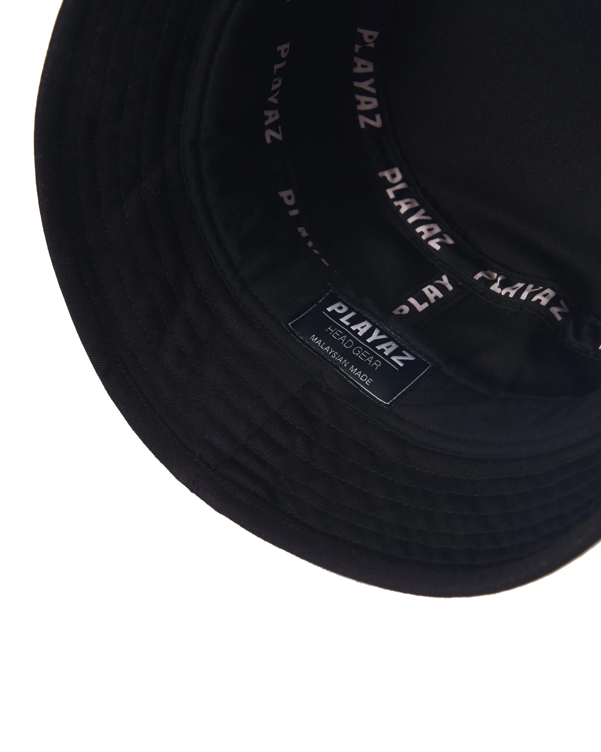 Pocket Bucket Hat Black - Image 4