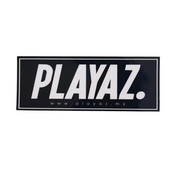 Playaz Car Sticker
