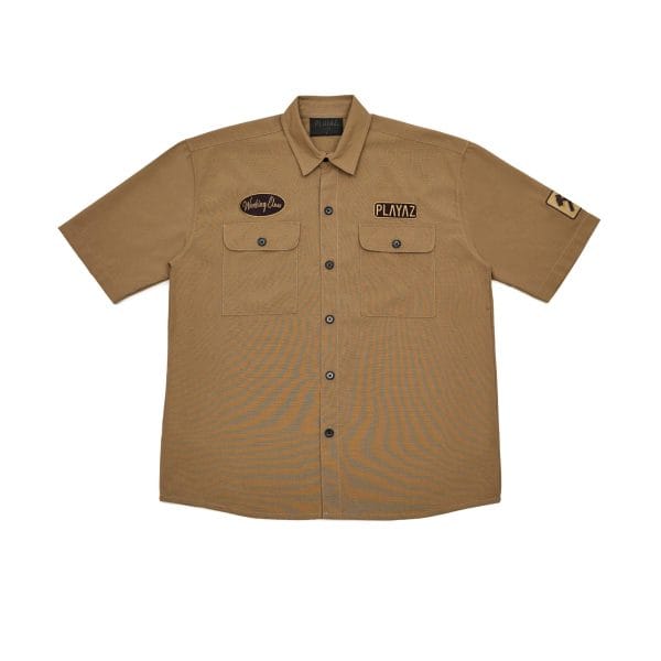 Playaz Working Class Short Sleeve (Khakis)