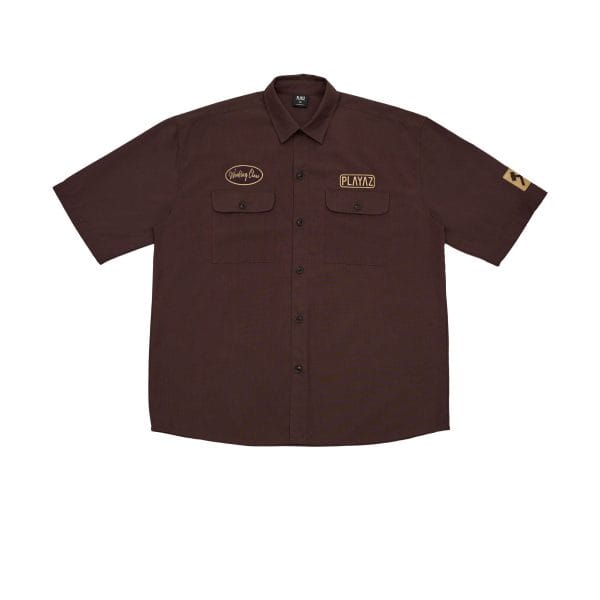 Playaz Working Class Short Sleeve (Brown)