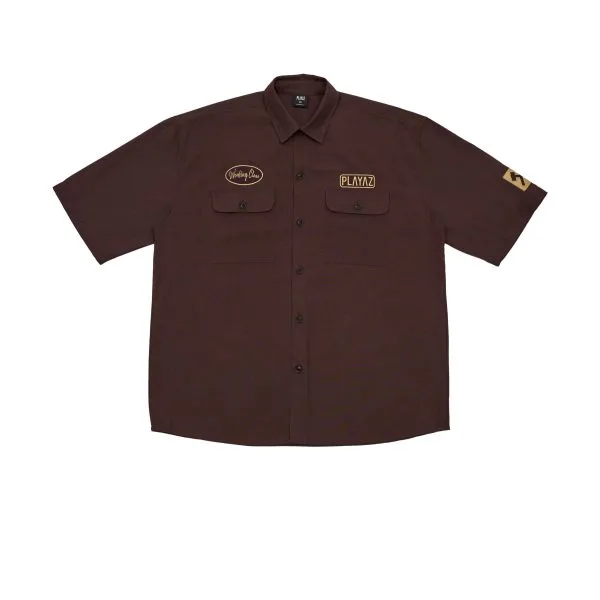 Playaz Working Class Short Sleeve (Brown)