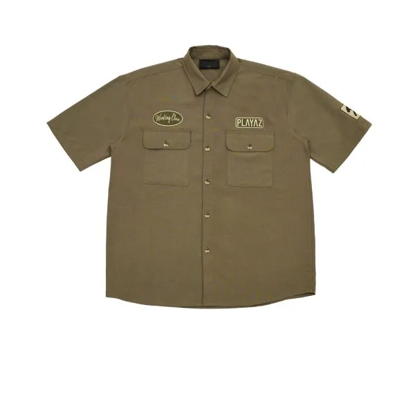 Playaz Working Class Short Sleeve (Olive)
