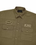Playaz Working Class Short Sleeve (Olive) - Image 2