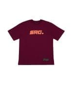 SRG 2ND ANNIVERSARY MAROON OVERSIZED TEE