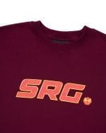 SRG 2ND ANNIVERSARY MAROON OVERSIZED TEE - Image 2
