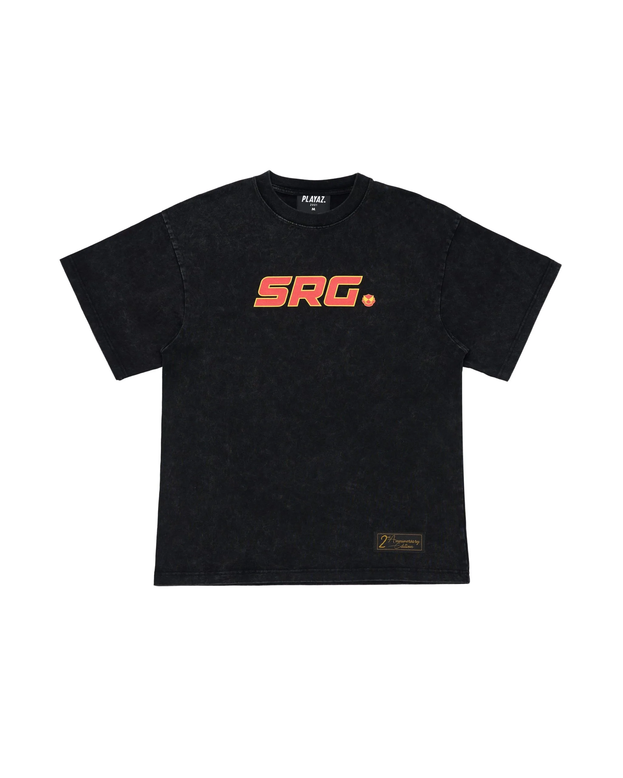 20250309 Playaz114 SRG 2ND ANNIVERSARY ACID WASH OVERSIZED TEE - Image 1