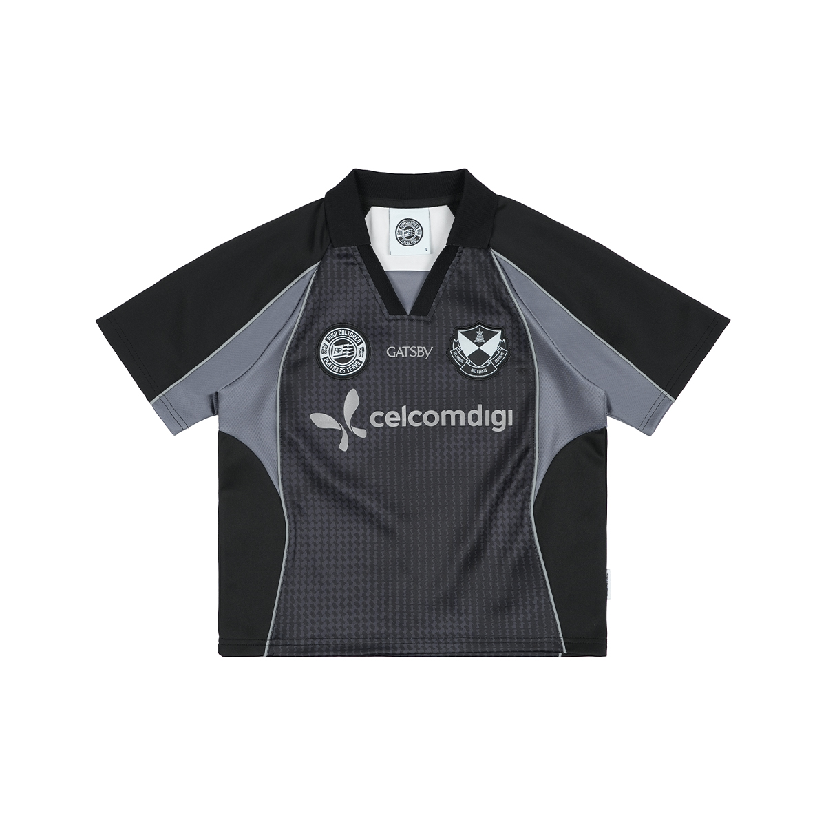15000102-01 PLAYAZ X SRG S18 KIDS AWAY JERSEY (BLACK) - Image 1