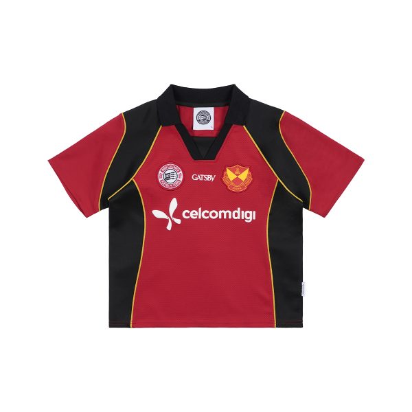 PLAYAZ X SRG S18 KIDS HOME JERSEY(RED)