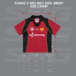 PLAYAZ X SRG S18 KIDS HOME JERSEY(RED) - Image 11