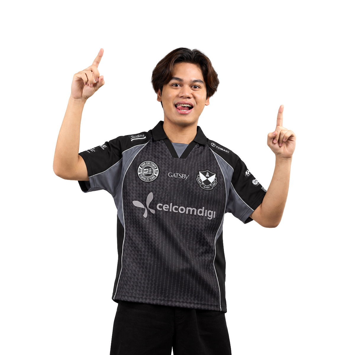 1518402-01-model PLAYAZ X HIGH CULTURED X SRG S17 EDITION IN GAME STORMIE JERSEY - Image 1